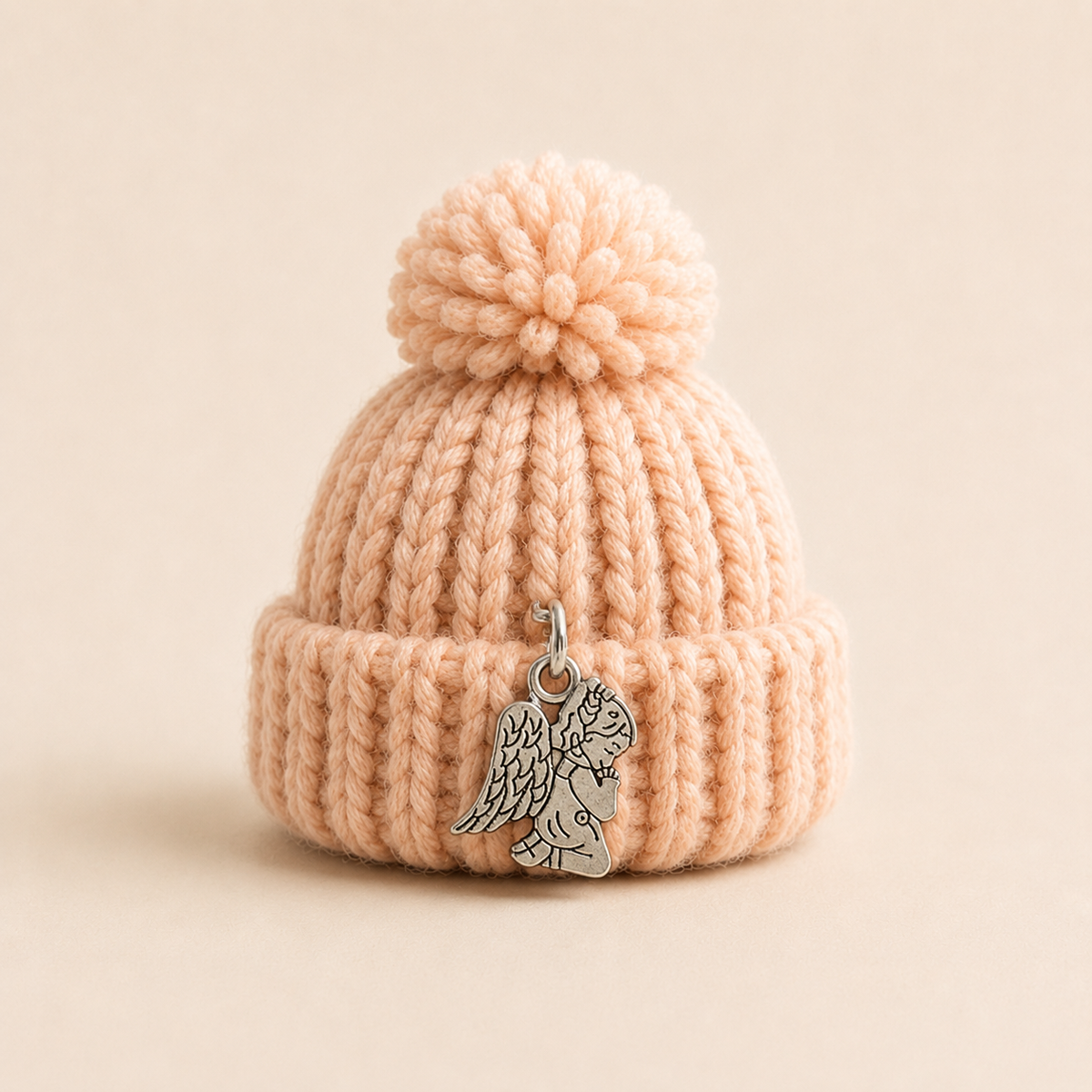 Ezüstös Angyalka Charm