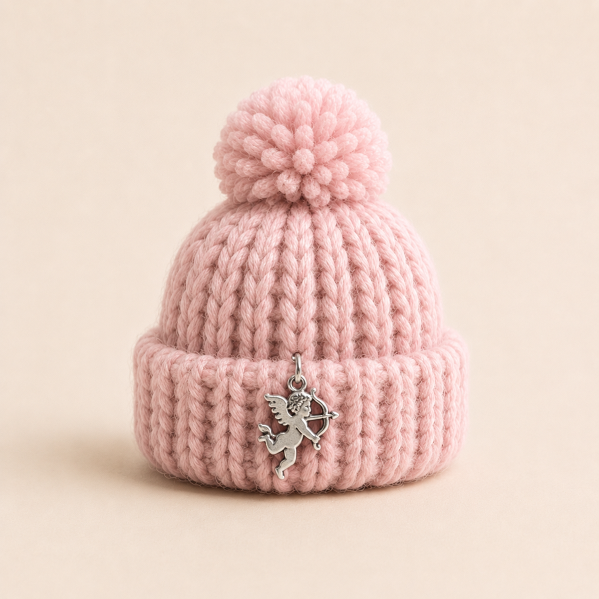 Ezüstös Ámor Nyila Charm