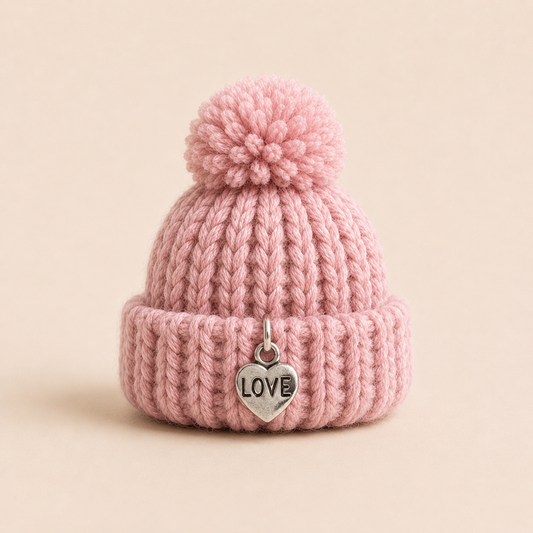 Ezüstös Szív "Love" felíratú Charm